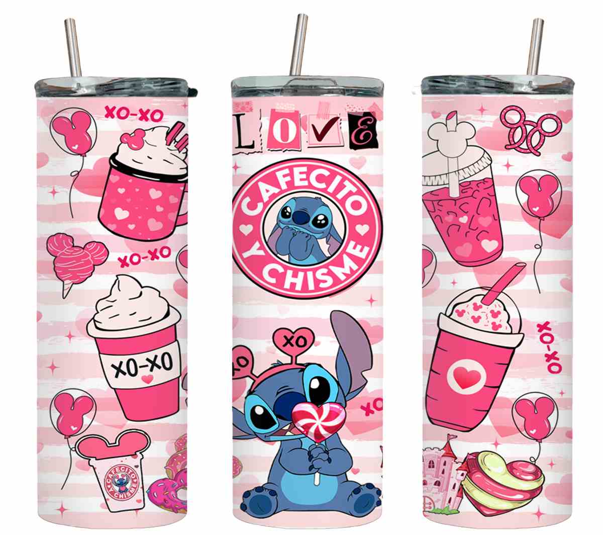 Love Cafecito y Chisme Stitch-8808